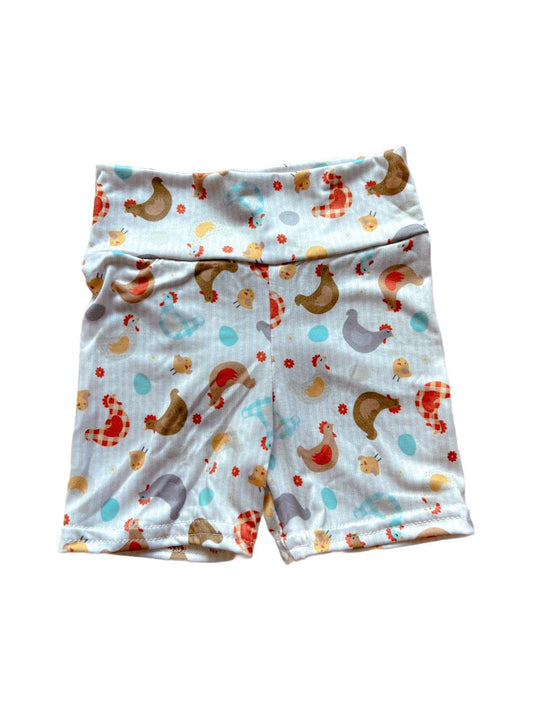 Cartwheel Shorts -  What the Cluck