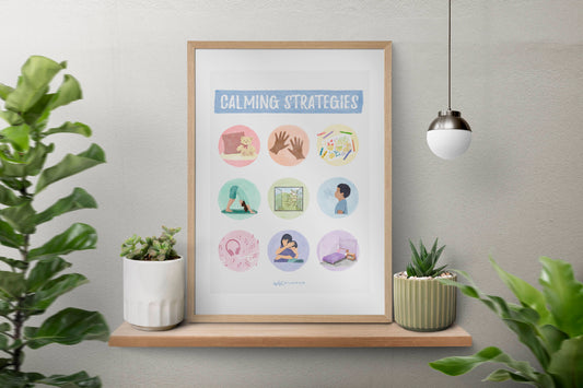 Calming Strategies Poster