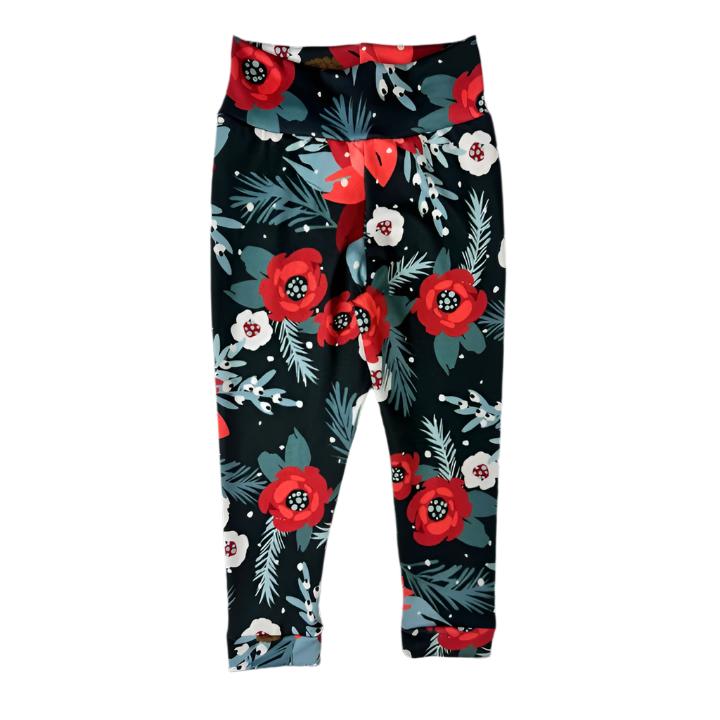 Leggings - Flor de Nochebuena