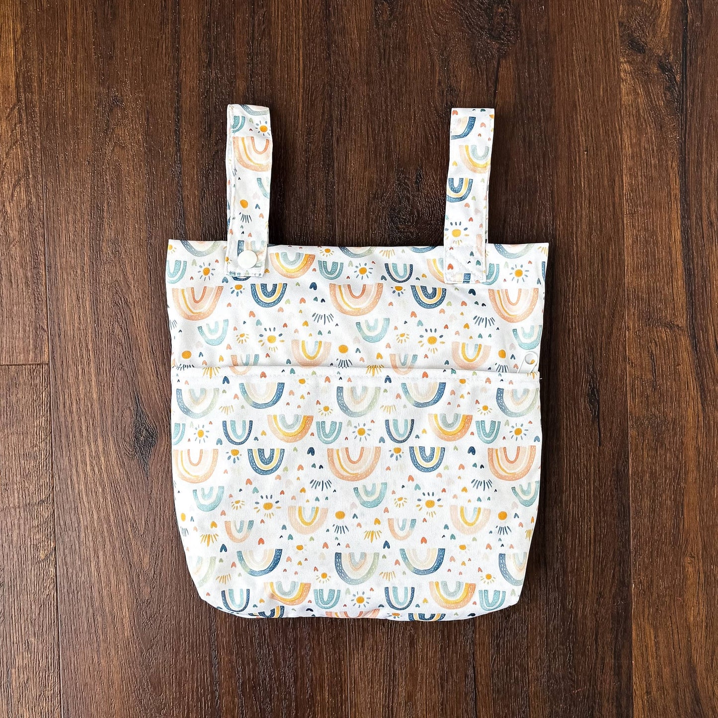 Small Everyday Wet Bag - Mikayla's Rainbows