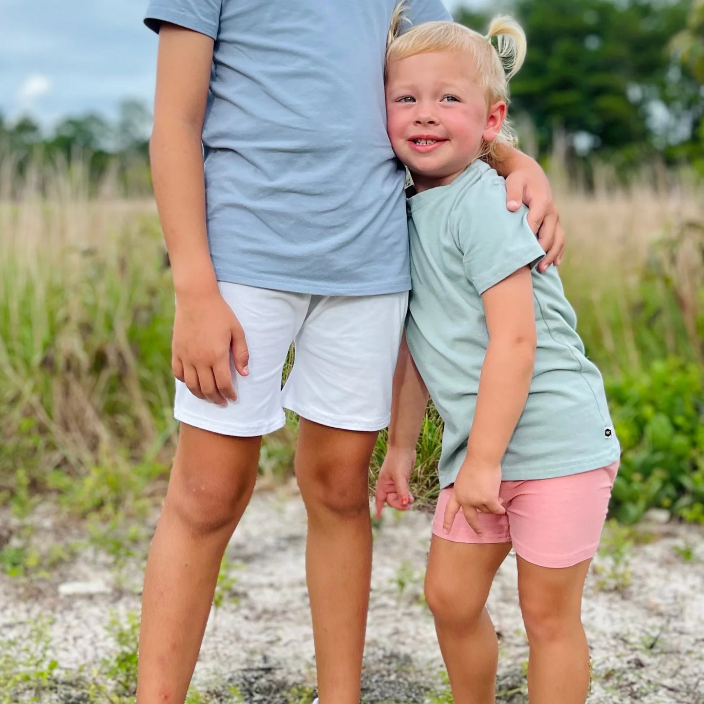 Bamboo Cartwheel Shorts - Pink Lemonade