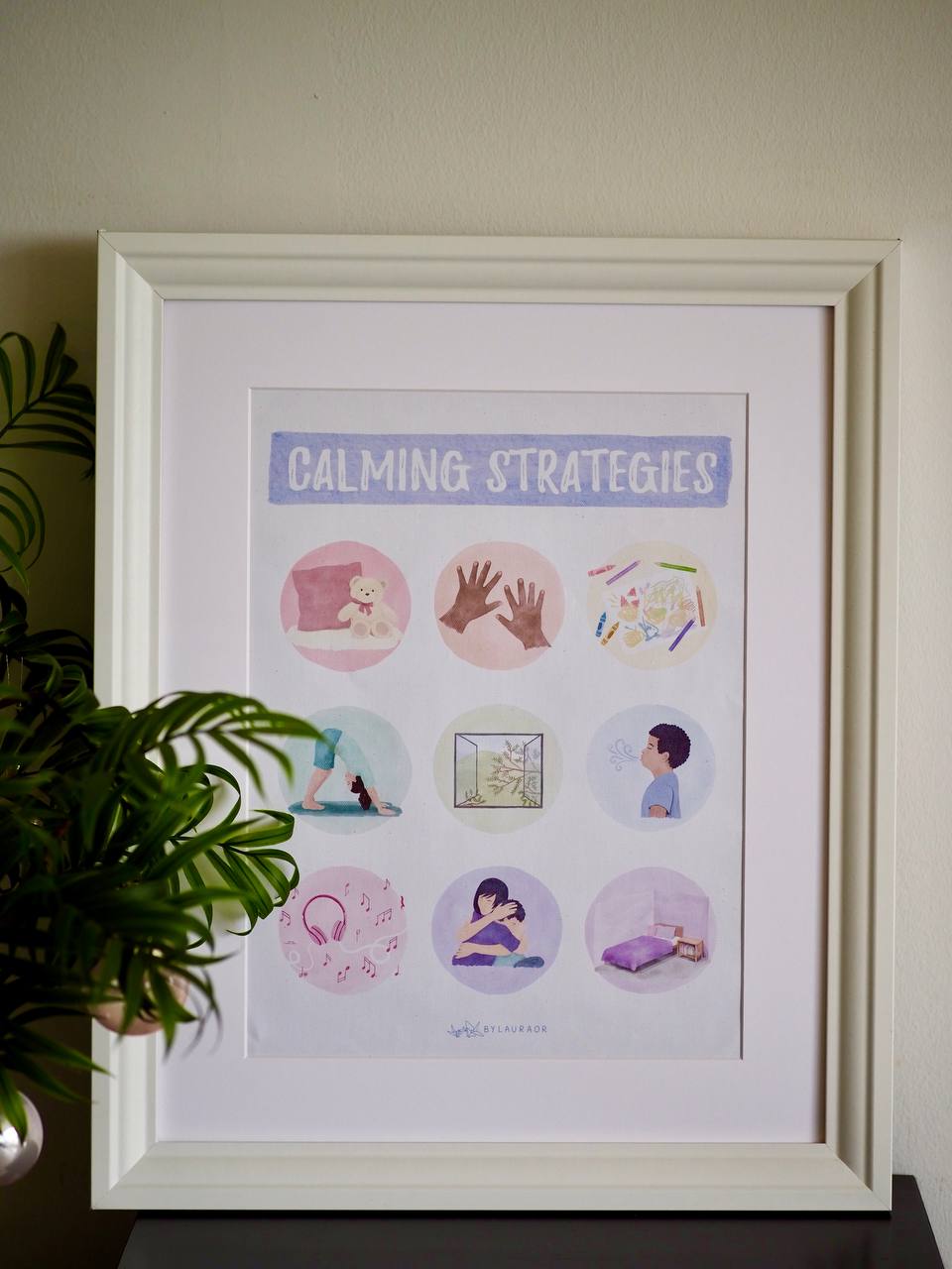 Calming Strategies Poster