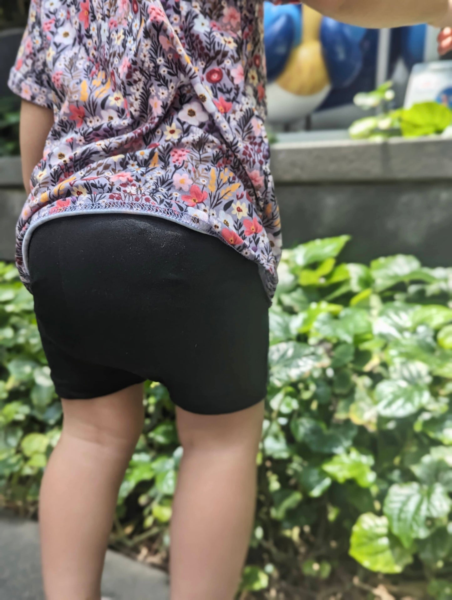 Bamboo Cartwheel Shorts - Black