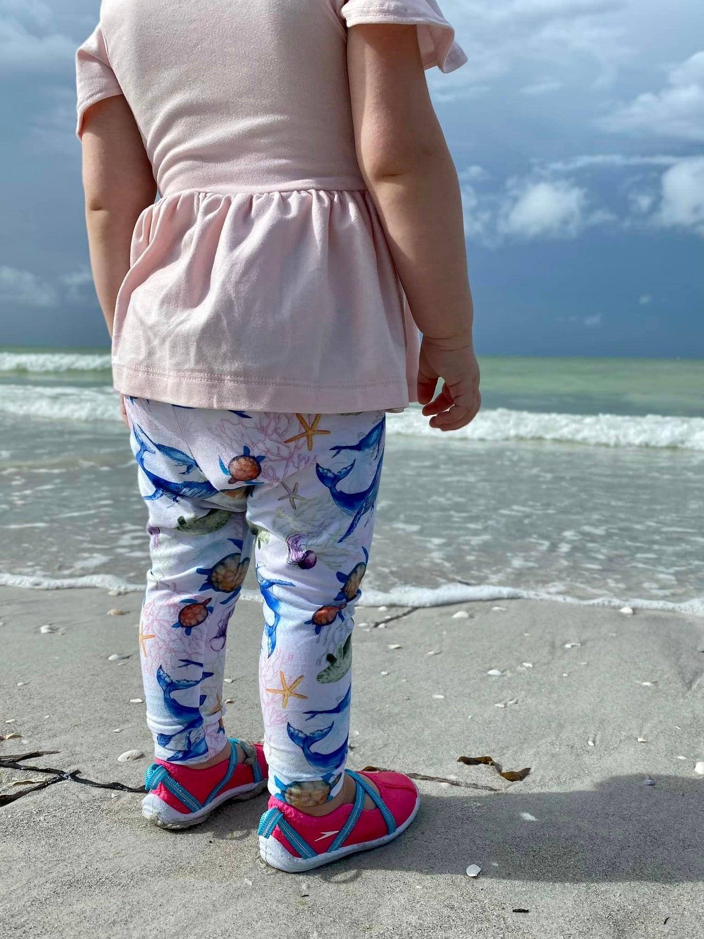 Leggings - Deep Seas