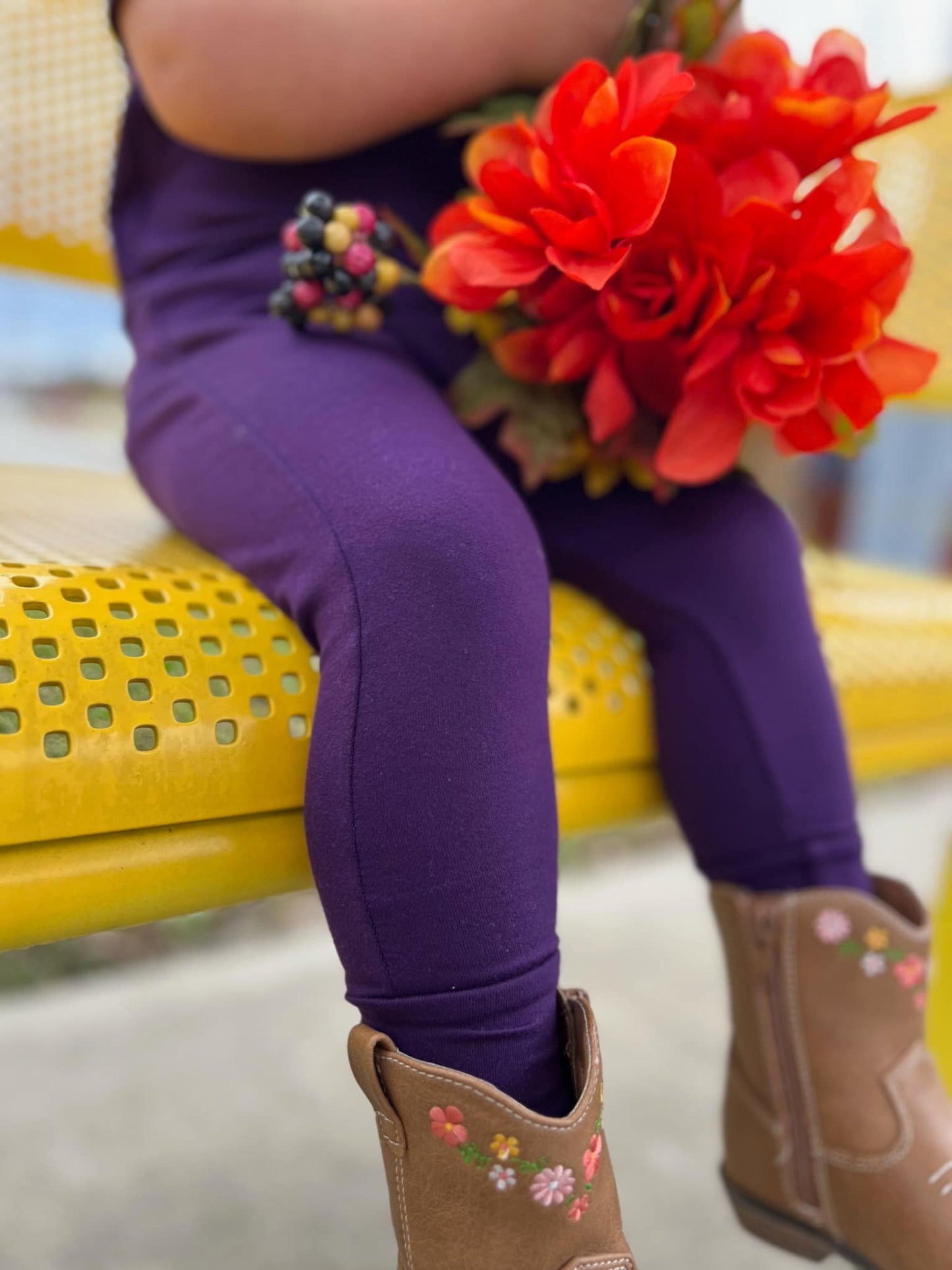 Leggings - Eggplant