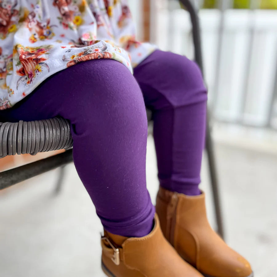 Leggings - Eggplant