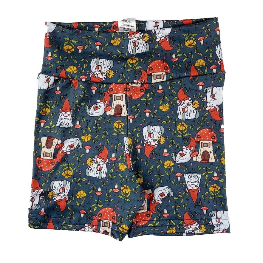 Cartwheel Shorts - Gnome Place Like Home