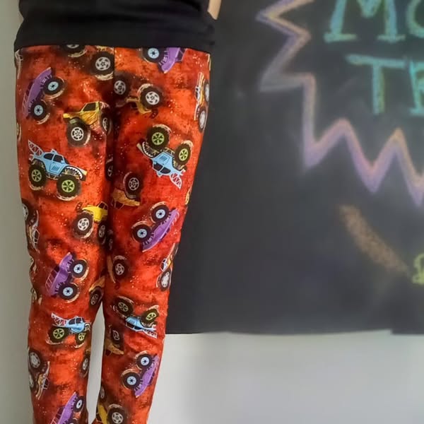 Leggings - Monster Trucks