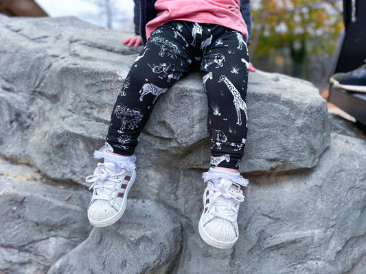 Bamboo Leggings - Safari Adventure