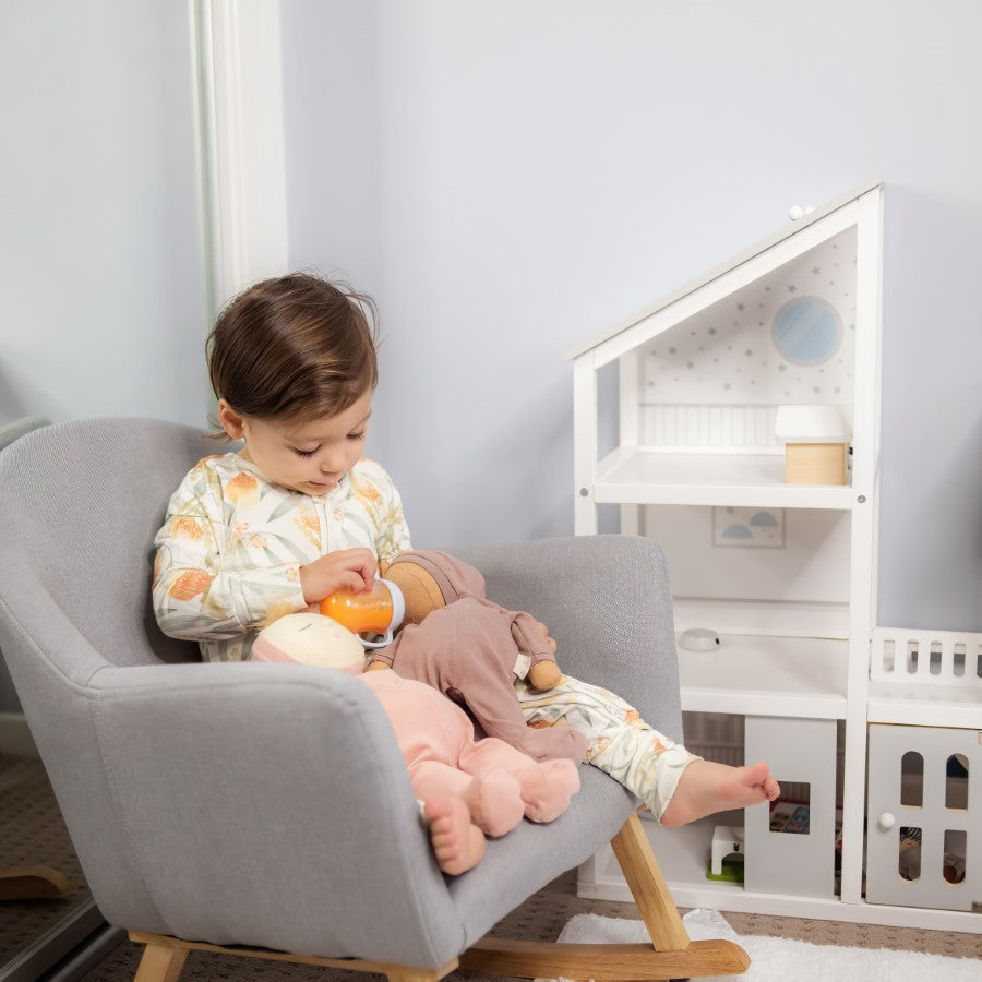 Long-sleeve Bamboo Zip Romper (Bootysuit) - New Beginnings