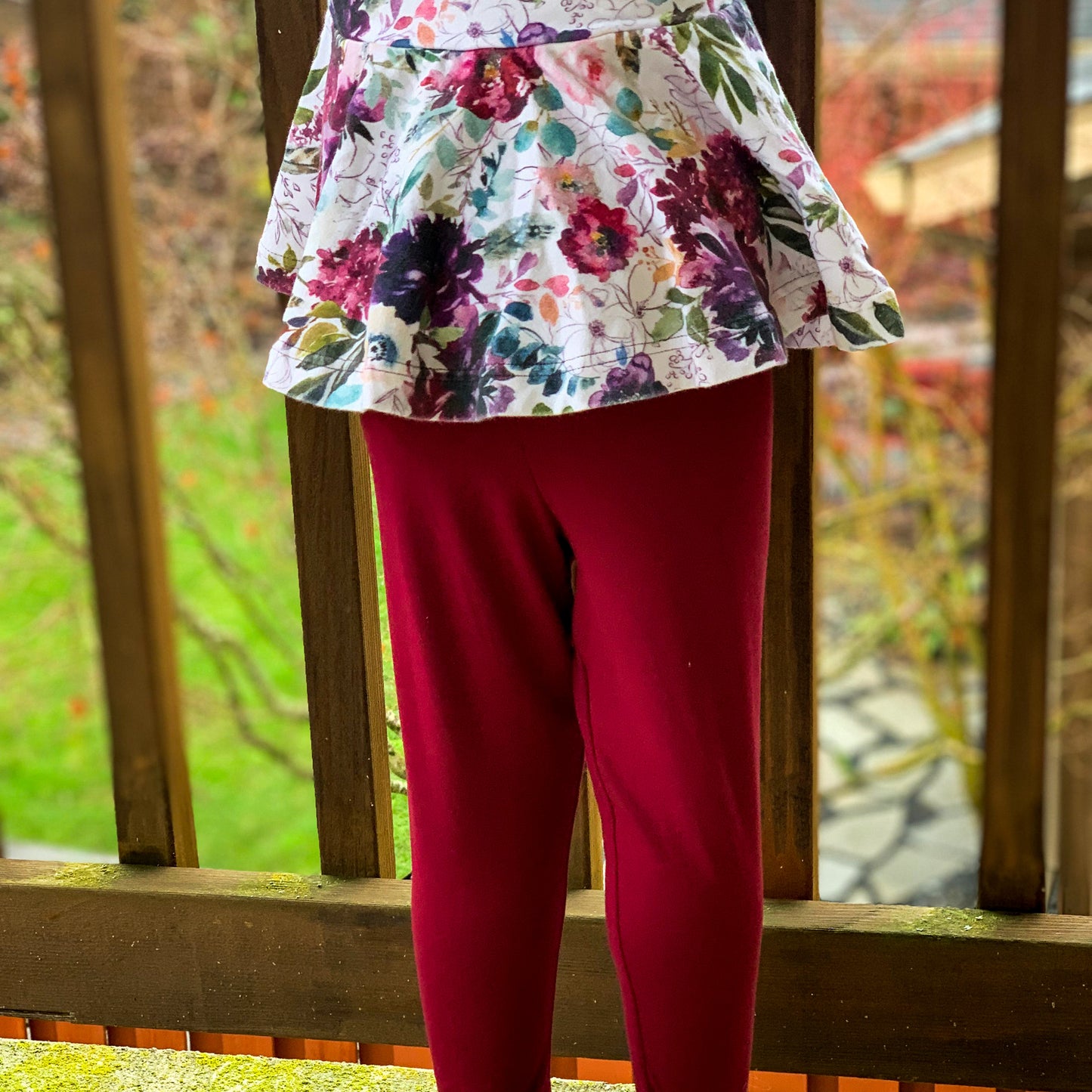 Leggings - Burgundy