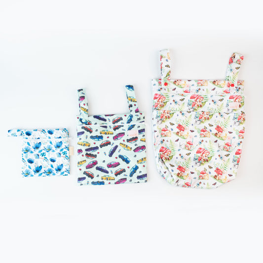 Pocket Wet Bag - Feline Good