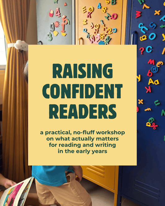 Raising Confident Readers [WORKSHOP]