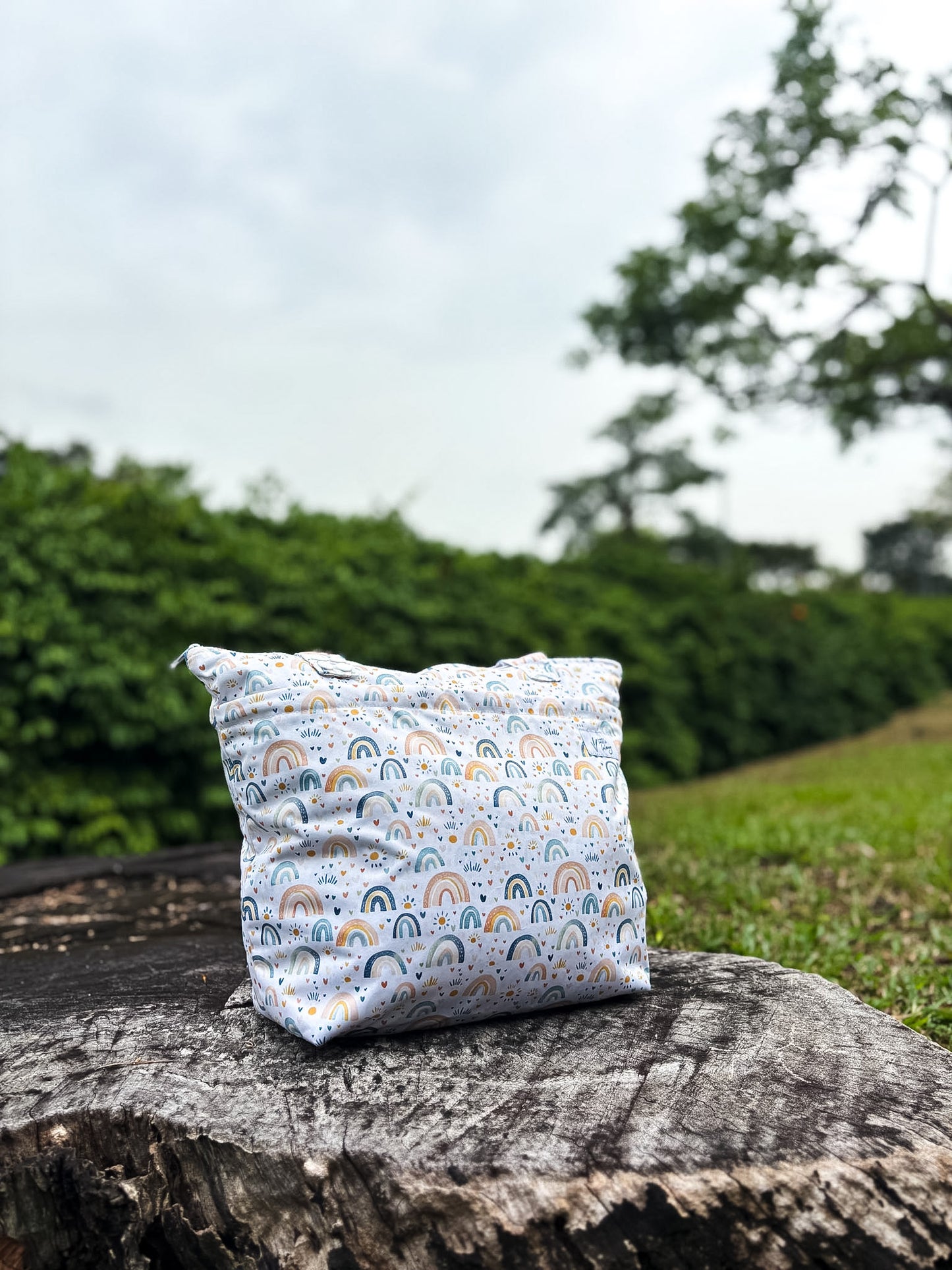 Everyday Wet Bag - Mikayla's Rainbows
