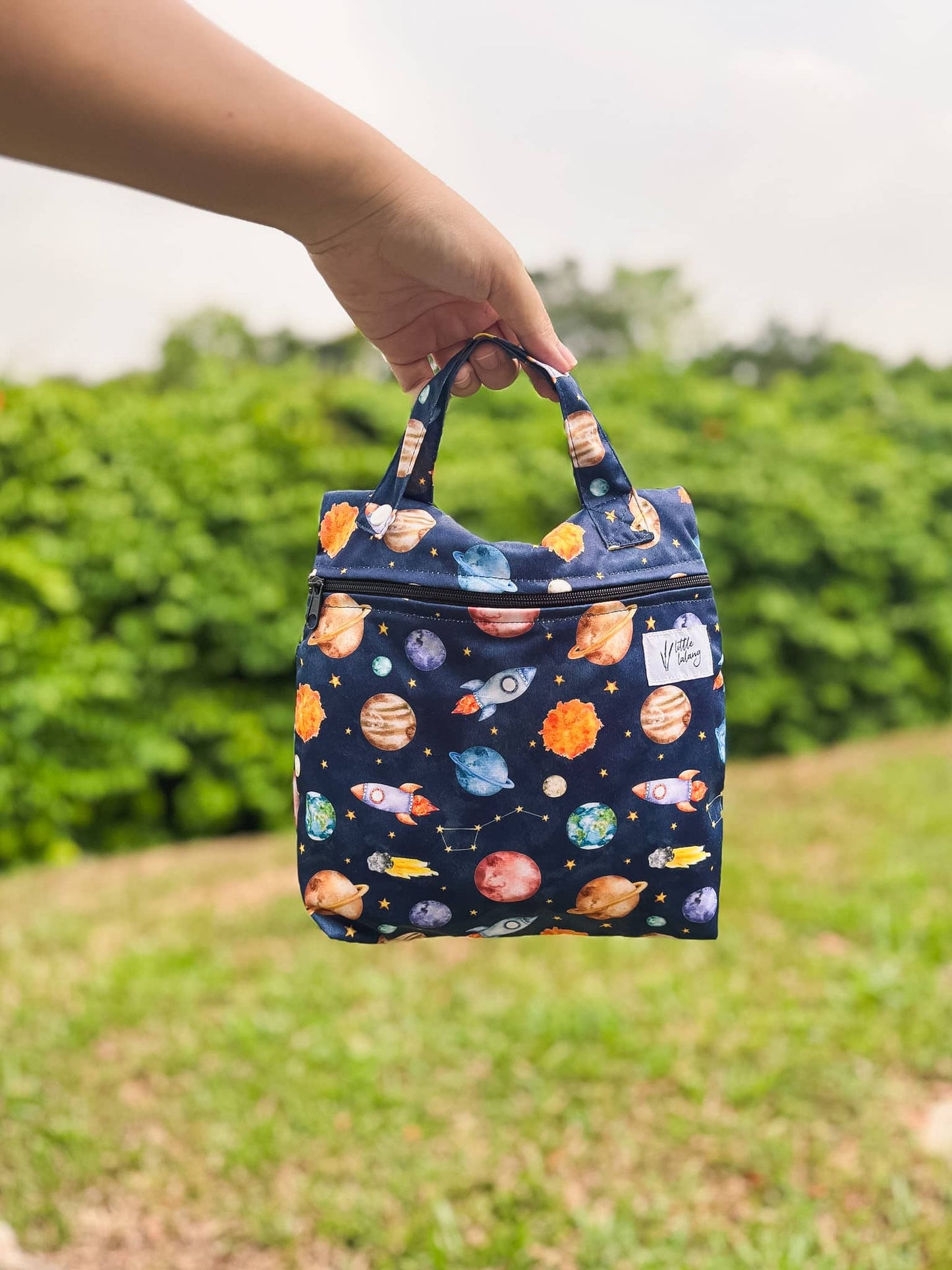 Small Everyday Wet Bag - Space Adventure