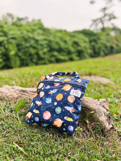 Small Everyday Wet Bag - Space Adventure