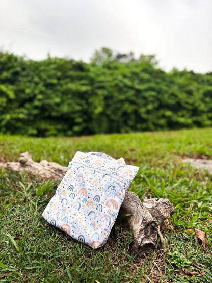 Small Everyday Wet Bag - Mikayla's Rainbows