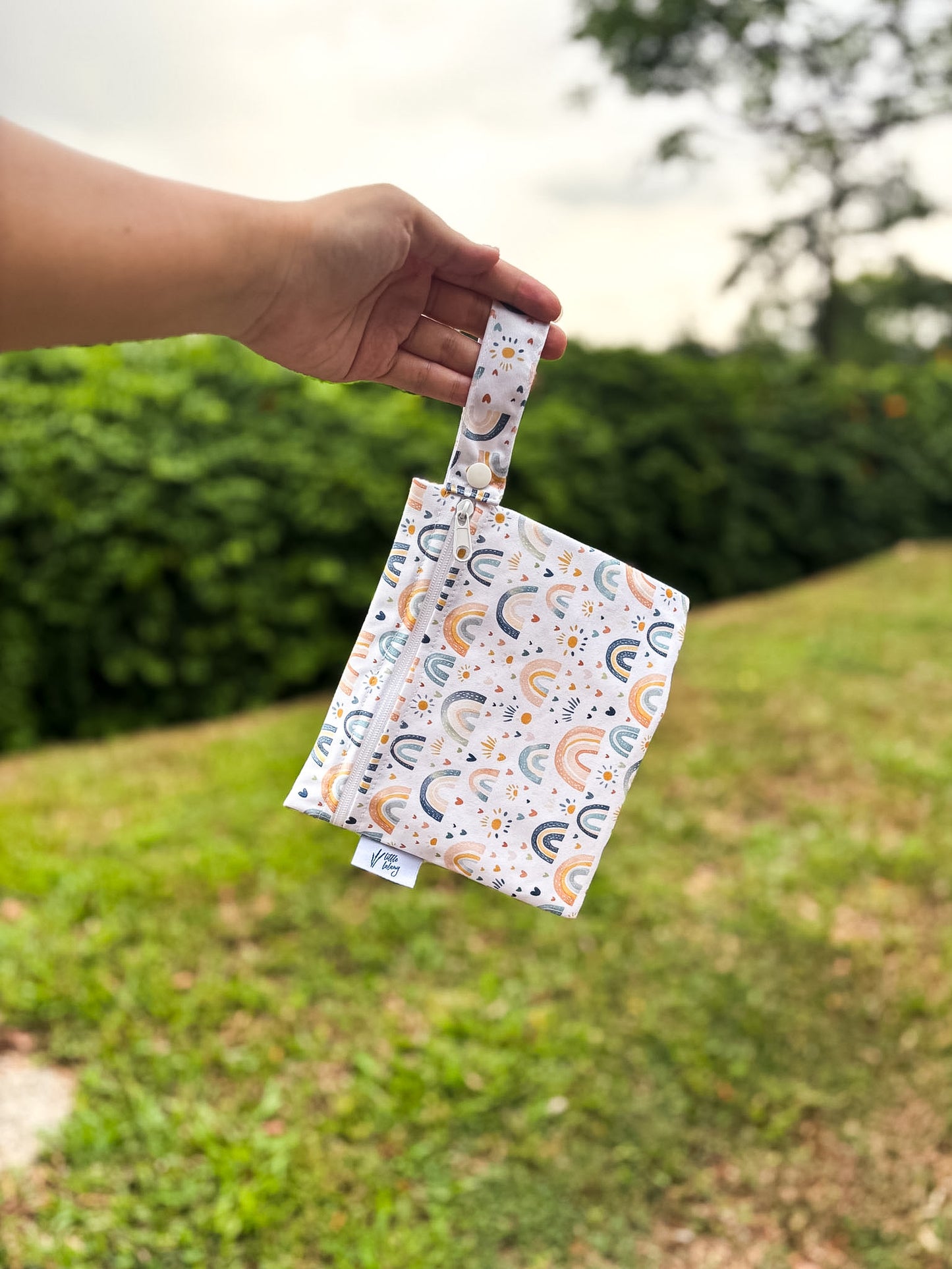 Mini Wet Bag - Mikayla's Rainbows