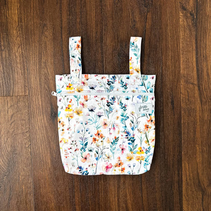 Small Everyday Wet Bag -  Wild Spring