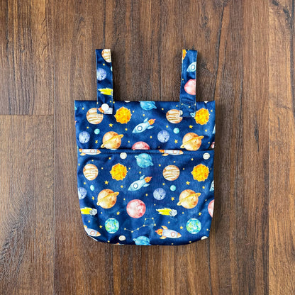 Small Everyday Wet Bag - Space Adventure