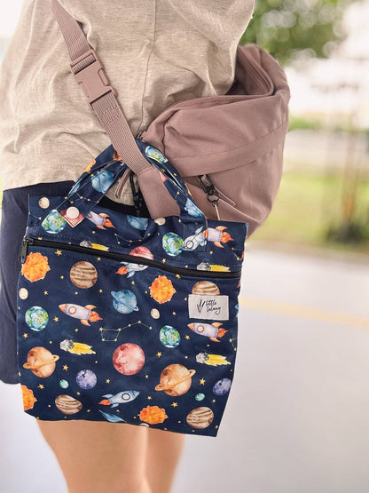 Small Everyday Wet Bag - Space Adventure