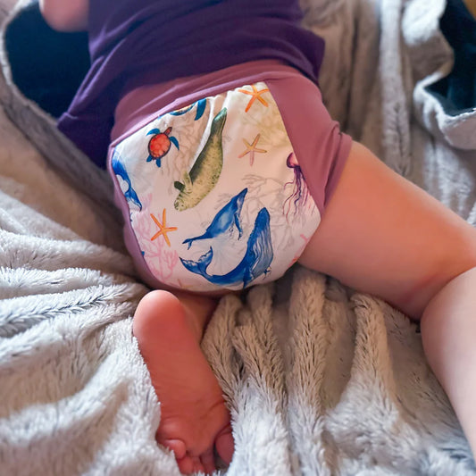 Bamboo Trainers - Deep Seas