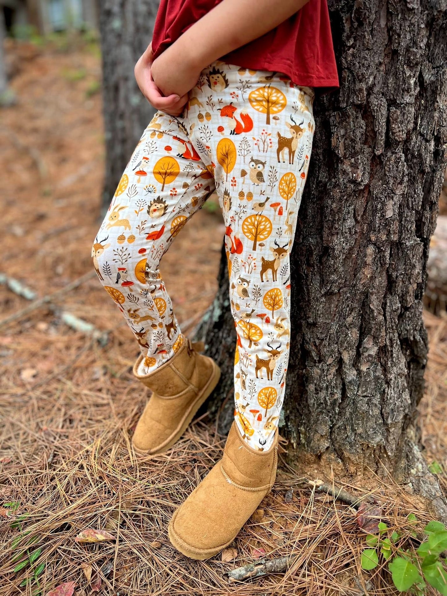 Bamboo Leggings - Autumn Acres