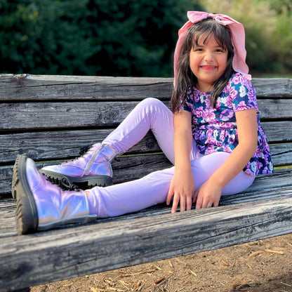 Bamboo Leggings - Lilac