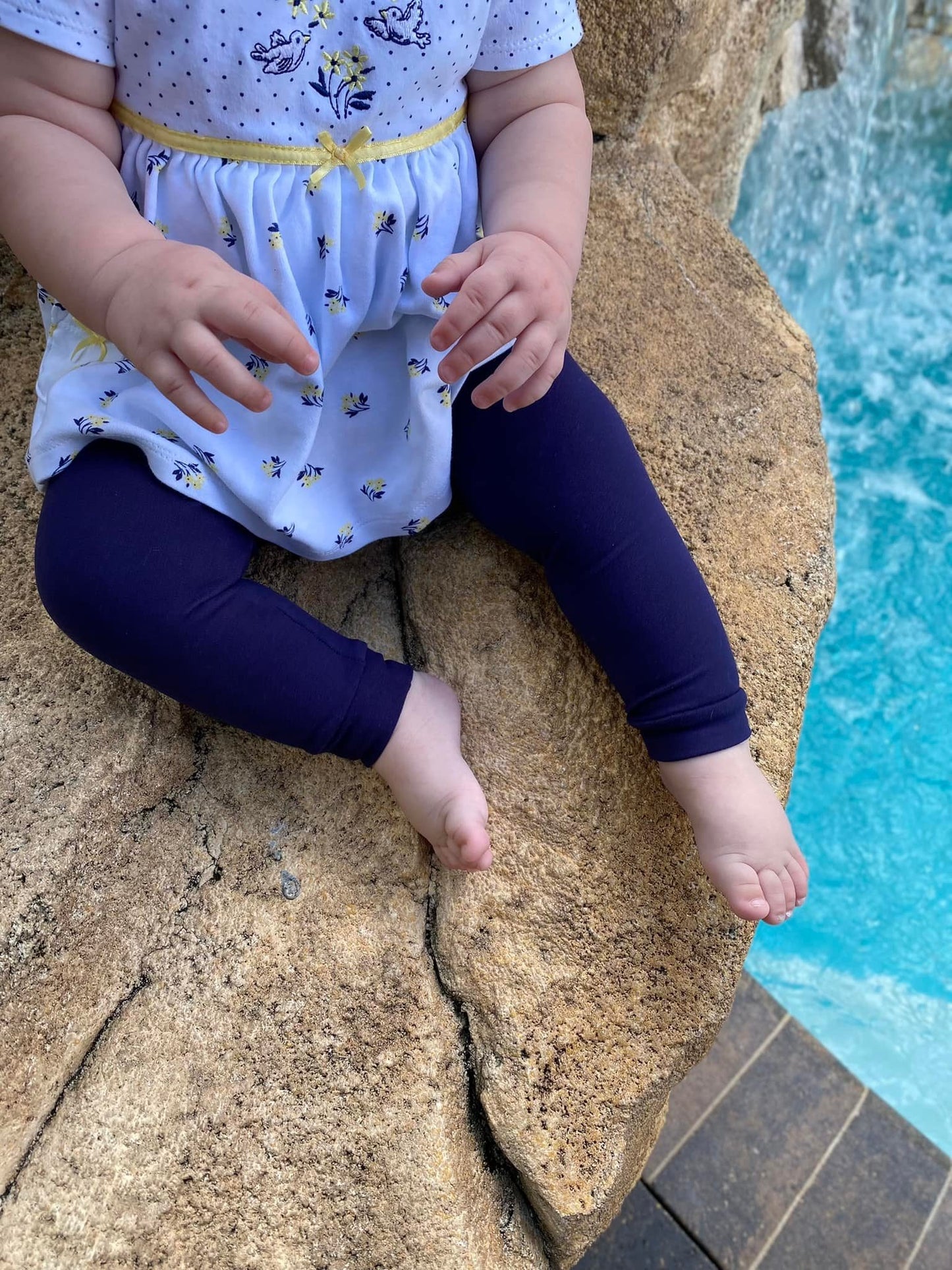 Bamboo Leggings - Navy