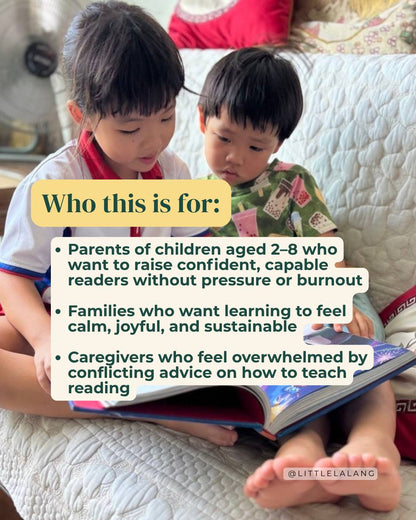 Raising Confident Readers [WORKSHOP]