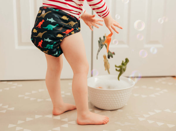 Diaper Cover - Fluffasaurus