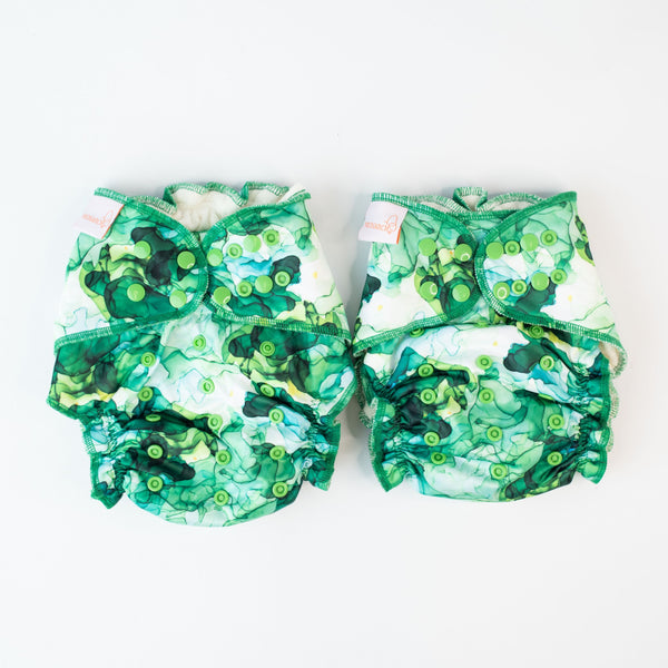 Hybrid Fitted Nappy Cover - Sublime