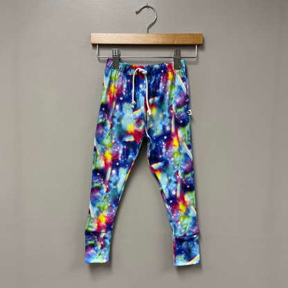 Jogger Pants - Rainbow Galaxy