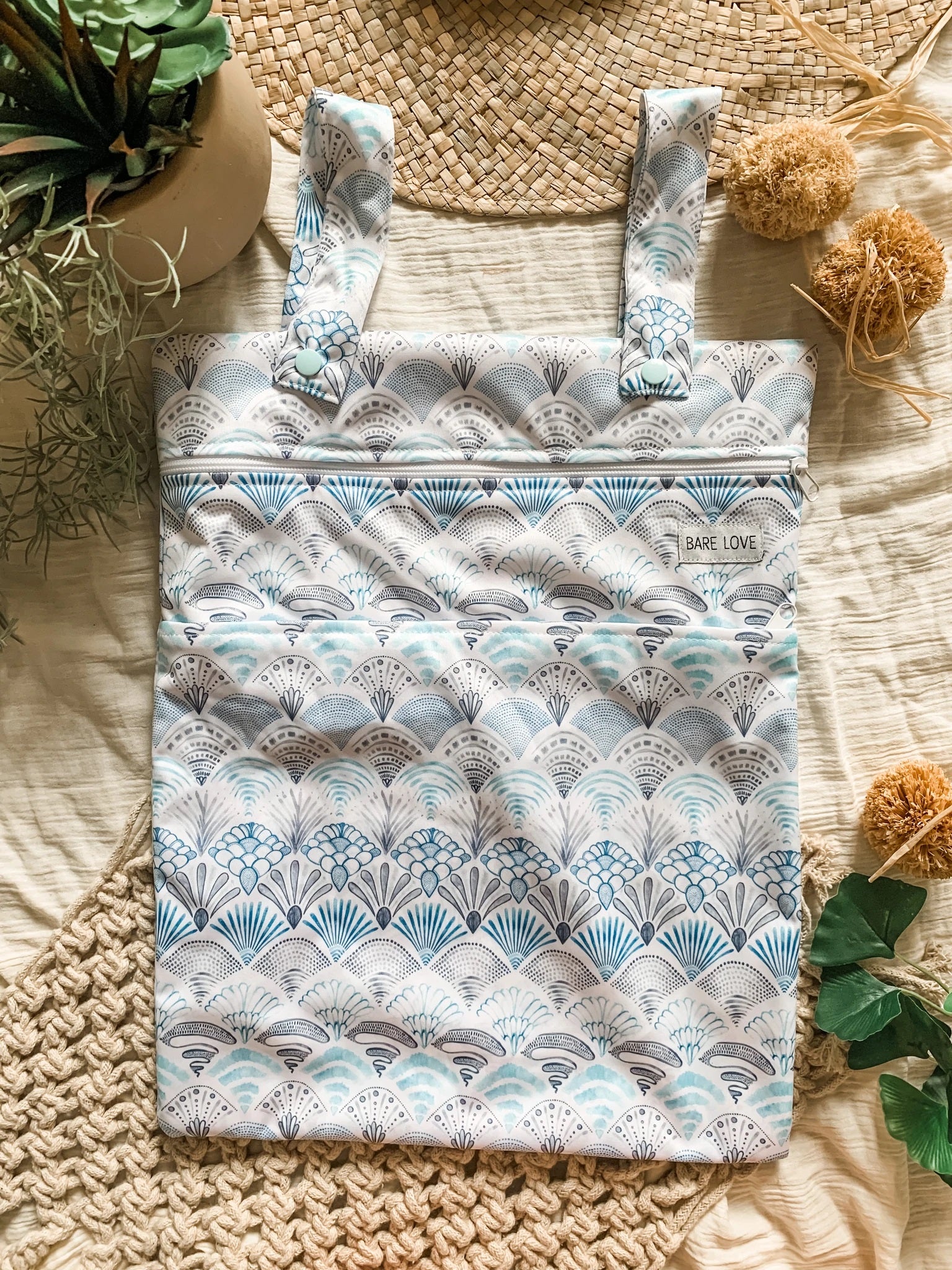 Medium Wet Bag - Santorini Summer
