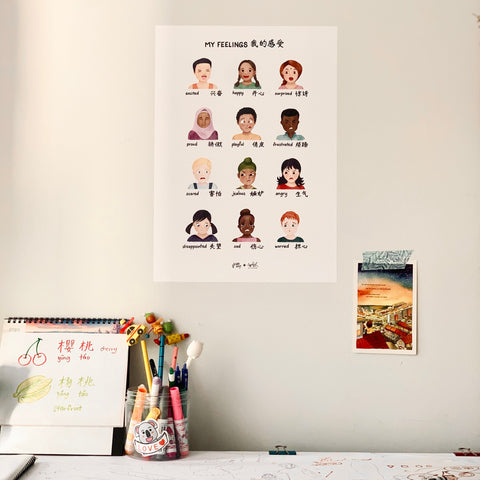 Feelings Chart (canvas)