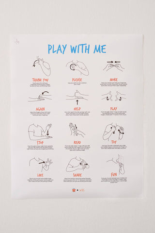 Sign Language Poster (canvas)